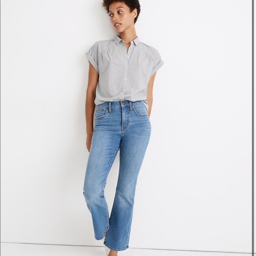 Madewell Cali Demi-Boot Jeans in Timpson Wash, 29